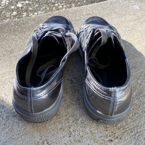 Metallic silver Superga sneakers - Picture 2 of 4